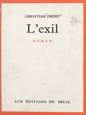 cover image of L'exil